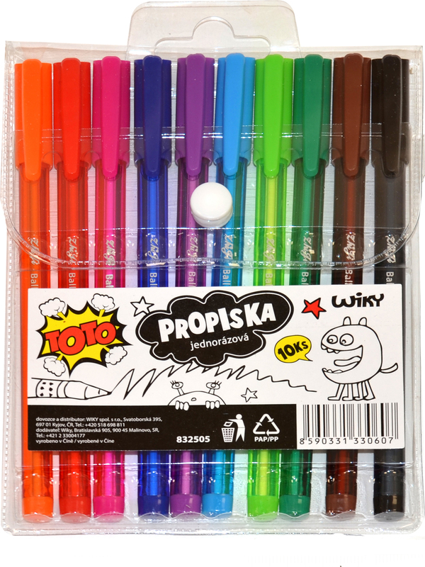 Penne colorate 10 pz - Giocattoli artistici