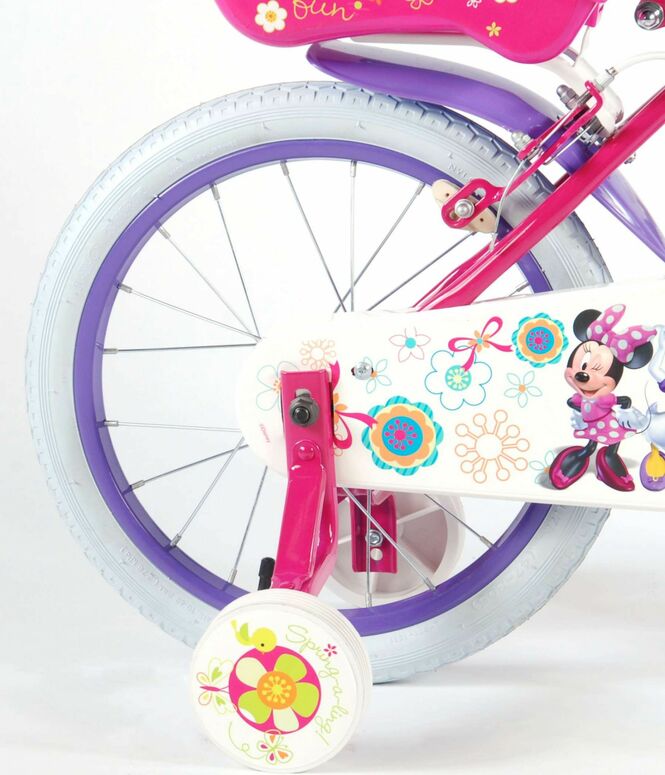 Kinder Fahrrad Puppensitz Disney Minnie Mouse Bow Tique Sitz pink Maus Fahrräder 