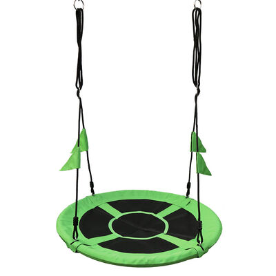 S418-Green nest swing with flags.jpg