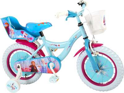 10 Zoll Kinderfahrrad Eiskönigin Disney Mädchen 2 3 4 jahr Kinder Fahrrad frozen 