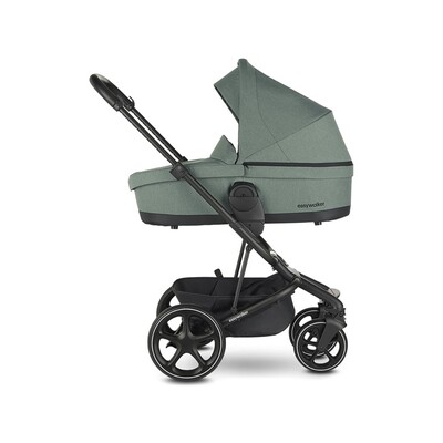 AGS/EHA30103/Harvey - Forest Green -  carrycot on frame.jpg