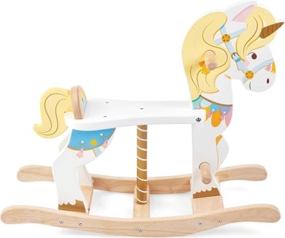 PL134-Wooden-Unicorn-Carousel-Rocking-Horse-Glitter-Gold-Magical-Side.jpg