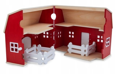 SCHLEICH-42602-FARM-WORLD-Cervena-drevena-STODOLA-Retro.jpg