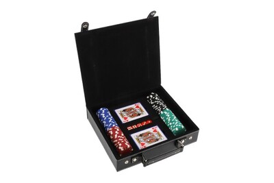 Set Di 10 Carte Tagliate In Plastica Per Poker/blackjack, 6,3x8,9 Cm, Colore Nero (o A Scelta), Stile Casinò Professionale