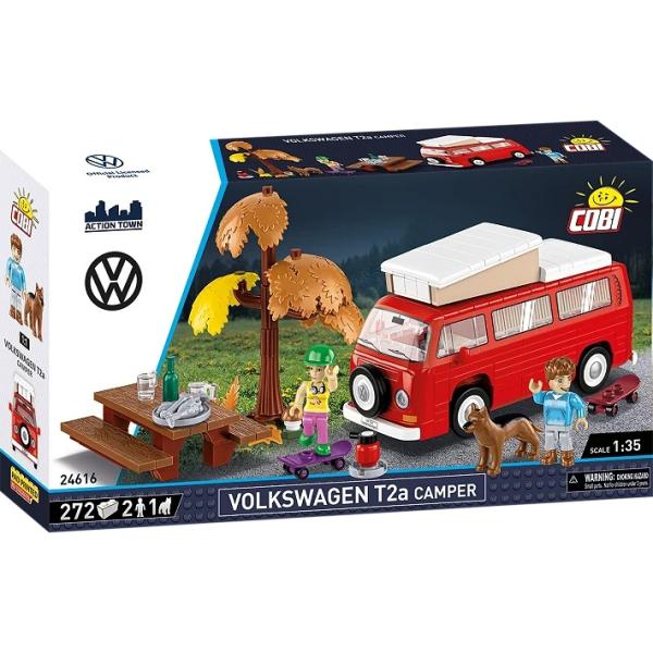 Cobi Volkswagen T2a Campingwagen, 1:35, 272 k, 3 f