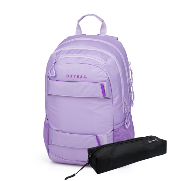 Študentský batoh + etue OXY Sport Violet