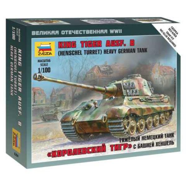 Wargames (WWII) military 6204 - King Tiger Ausf. B - German heavy tank (1:100)