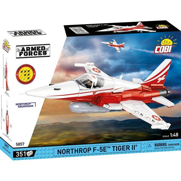 Cobi Northrop F-5E TIGER II Patrouille Suise, 1:48, 320k