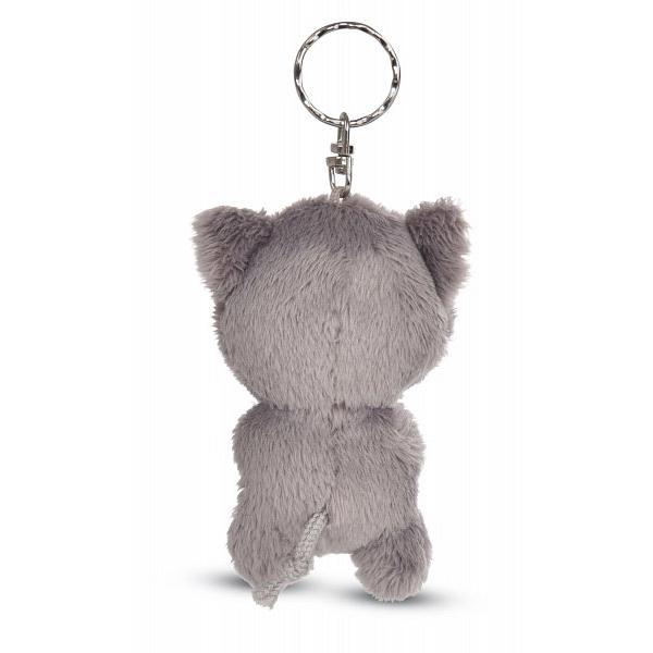 NICI Glubschis klíčenka Kočka šedá Felinja 9cm, GREEN (obrázek 4)