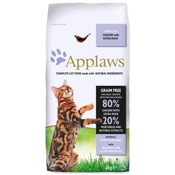 Dai da mangiare ad Applaws Dry Cat Pollo con Anatra 2kg