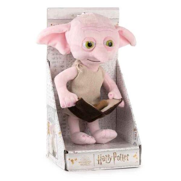 HARRY POTTER Dobby con libro peluche 28cm