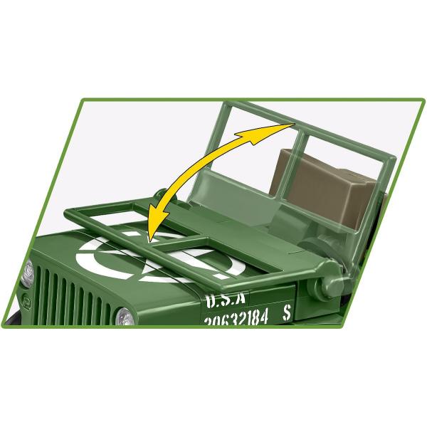 Cobi Willys MB & M2 dělo, 1:35, 150 k, 1 f (obrázek 5)