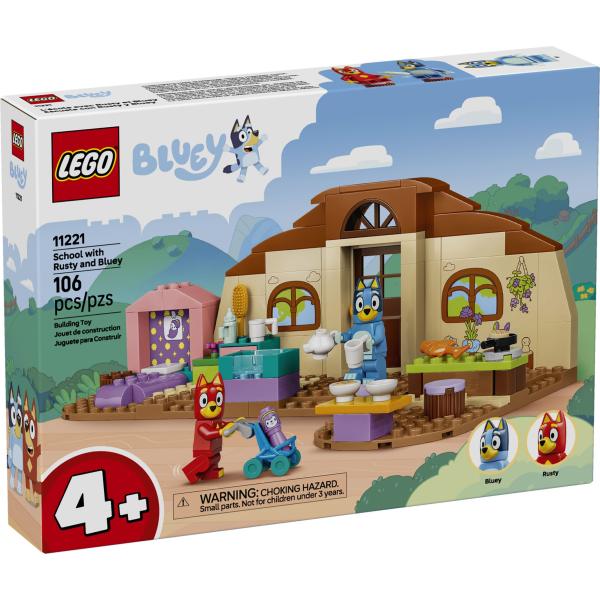 LEGO® Bluey 11221 Škola s Rustym a Bluey (obrázek 3)