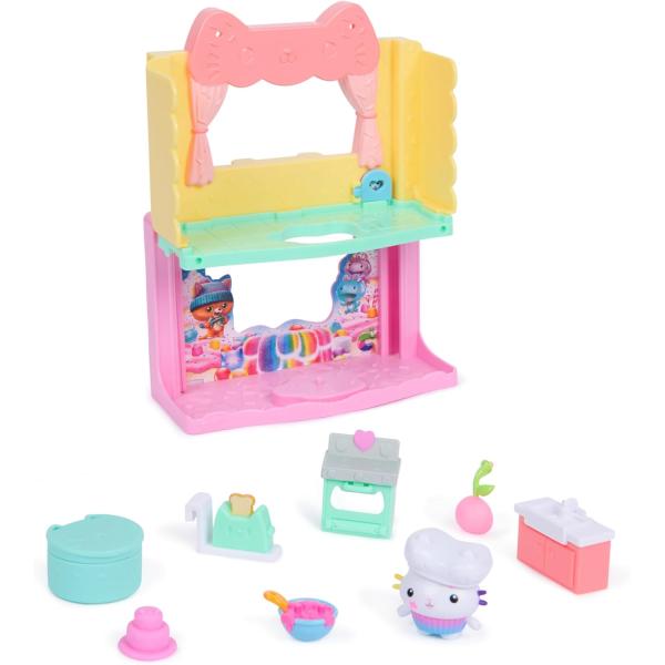 Spin Master Gabbys Dollhouse film Pokojíček k velkému domu - Kuchyňka (obrázek 3)
