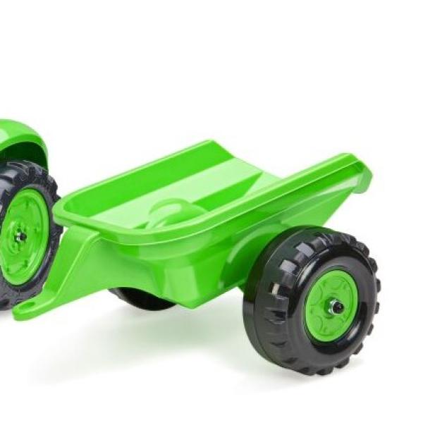 Falk Šlapací traktor 2057L Country Farmer s přívěsem - zelený (obrázek 3)