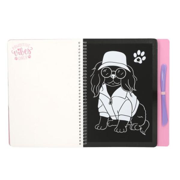 Top Model Magic Scratch, Fergie, blok se škrabadlem (obrázek 3)