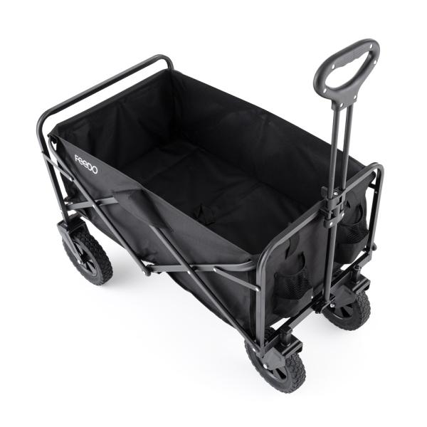 FEEDO Skládací přepravní vozík Donkey Black (obrázek 4)