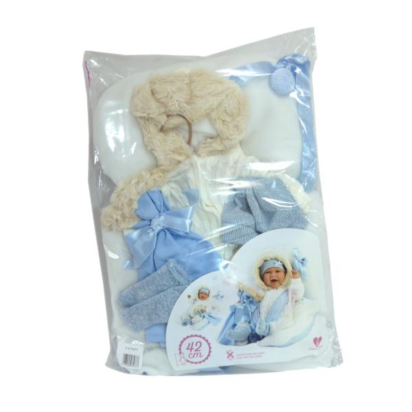 Llorens M740-77 oblečení pro panenku NEW BORN velikost 40-42 cm