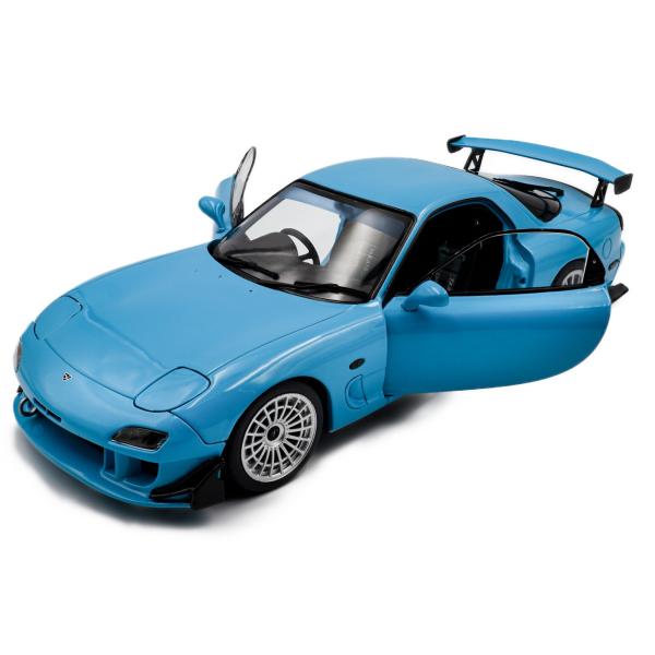1:18 MAZDA RX7 FD3RS SOLIDO WORKS BLUE 1999