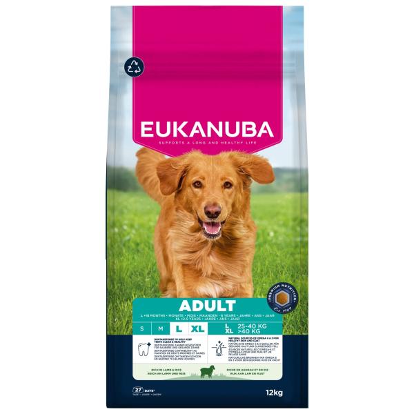 Krmivo EUKANUBA Adult Large rich in lamb and rice 12 kg (obrázek 9)