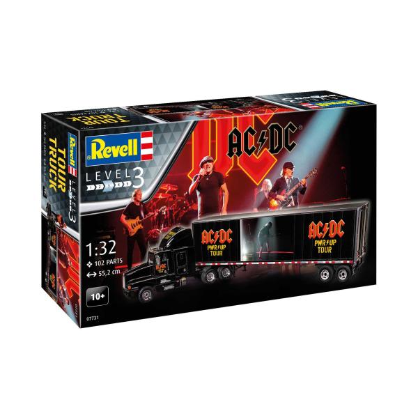 Plastic ModelKit truck 07731 - AC/DC Tour Truck "Power Up" (1:32)