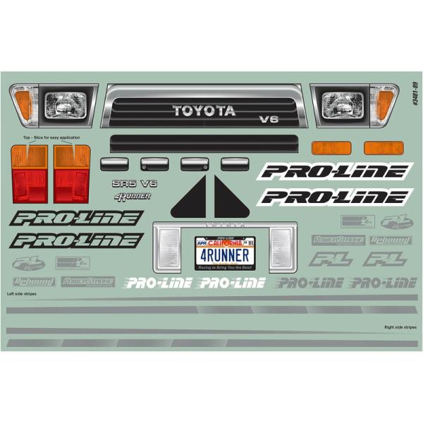 Pro-Line karosérie 1:10 Toyota 4Runner 1991 (Crawler 313mm) (obrázek 7)