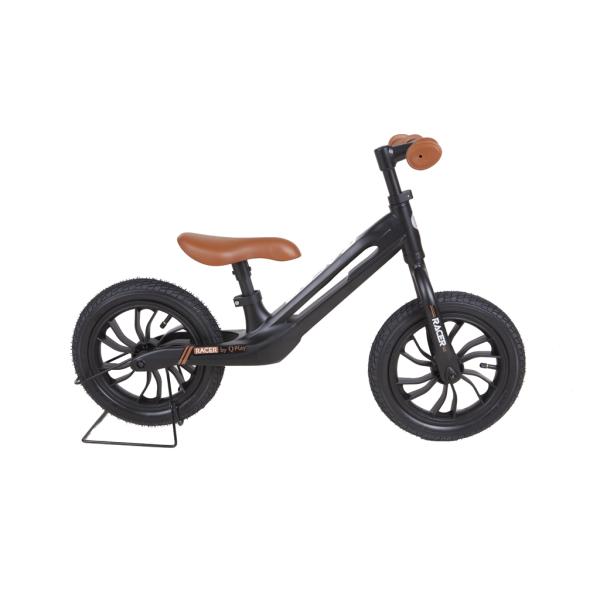 QPLAY Odrážadlo Racer air (Titanium) Čierna/ Hnedá, vek 3 - 6 rokov, do 30 kg (obrázek 4)