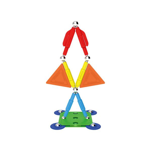 SUPERMAG magnetická stavebnice Multicolor 30ks