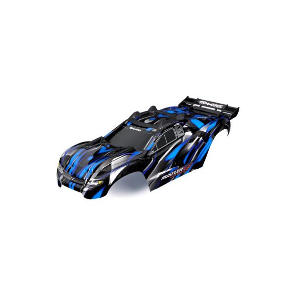 Traxxas karoséria Rustler 4x4 Ultimate modrá