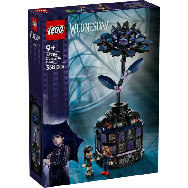 LEGO® Wednesday 76784 Čierna georgína (obrázok 3)