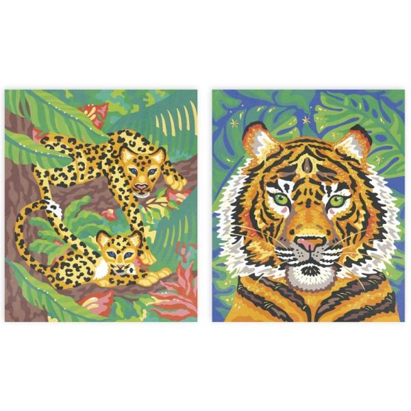 Janod Atelier Sada Maxi Malování podle čísel Šelmy od 7 let