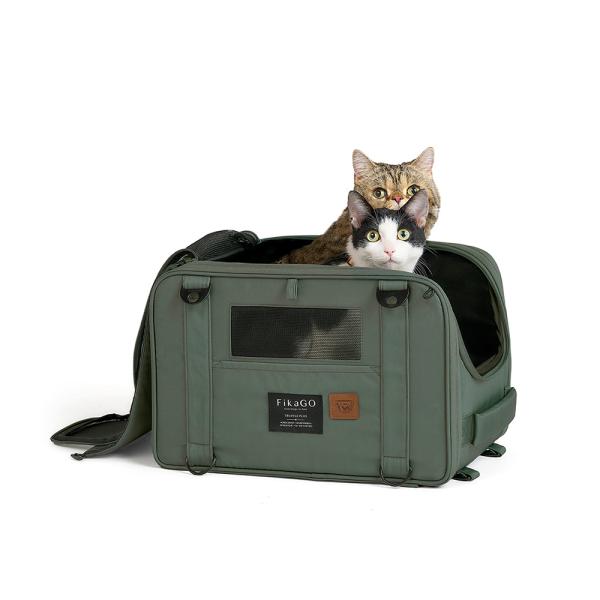 Fikago Nosič cestovní pro psy a kočky Truffle Plus Green (obrázek 4)