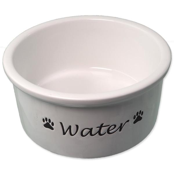 Miska Dog Fantasy keramická bílá Water 15x7cm, 600ml