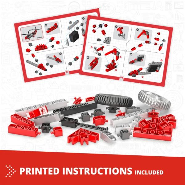 Engino Inventor 90 models motorizovaný set - multi models (obrázek 4)