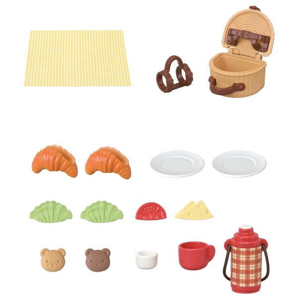 Sylvanian Families Sušenkoví medvídci sestra a bratr na pikniku (obrázek 4)