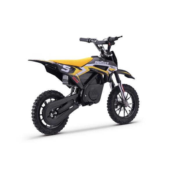 Elektrický Motocross pro děti Beneo Motors Panther žlutý - 550W (obrázek 6)