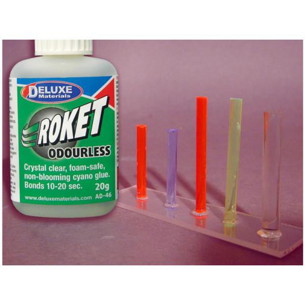 Roket Odourless vteřinové lepidlo foam-safe 20g (obrázek 4)
