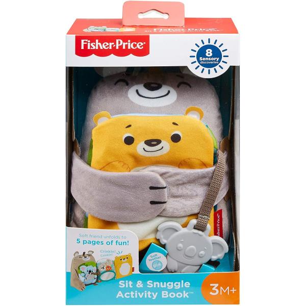 Fisher Price Hebká senzorická knížka (obrázek 5)