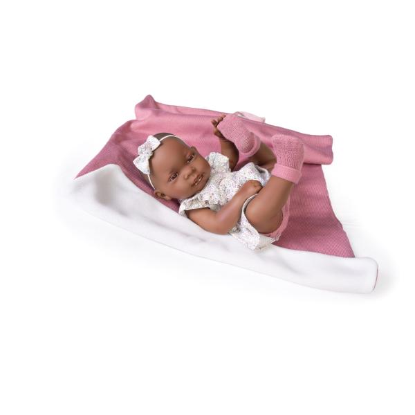 Antonio Juan 50288 MULATA - realistická bábika bábätko s celovinylovým telom - 42 cm