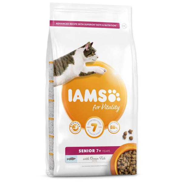 IAMS CAT SENIOR OCEAN FISH 3KG