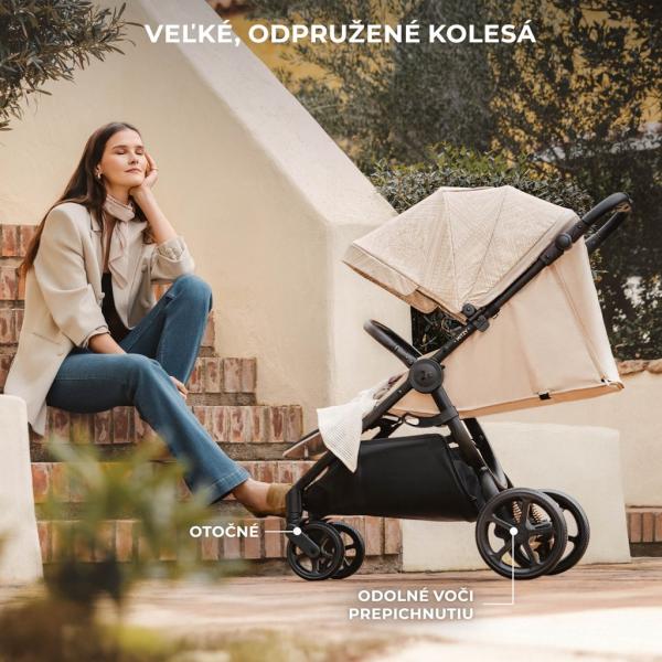 Kinderkraft Kočárek sportovní Mitzy Lunar Black Bizuu (obrázek 7)