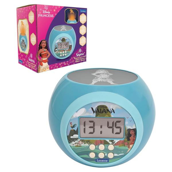 Budík s projektorem Disney Vaiana