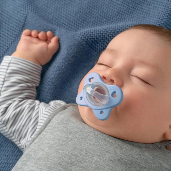 CHICCO Dudlík Physio Dual Soft silikonový dívka 2-6m, 2 ks (obrázek 3)