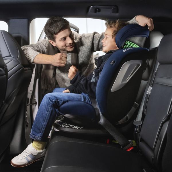 KINDERKRAFT Autosedačka i-Grow 2 Plus (40-150 cm) Černá