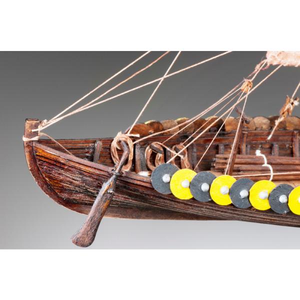 Dušek Vikingská loď Gokstad 1:72 kit (obrázek 6)