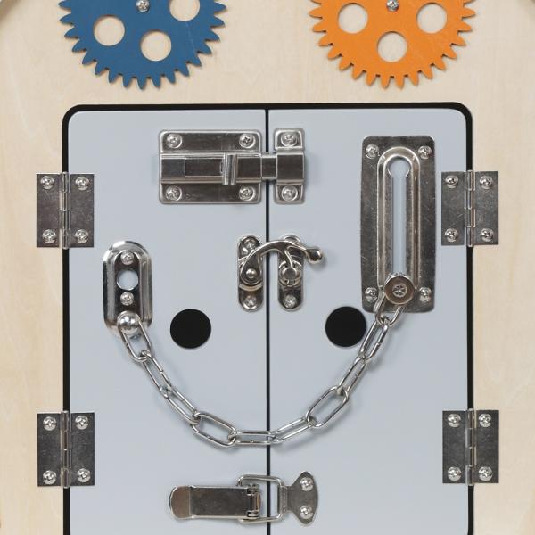 2Kids Toys Activity board Domeček šedý (obrázek 4)