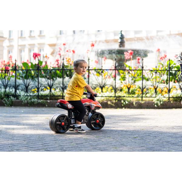 Falk Racing Team Ride-on Moto – Červená (obrázek 6)
