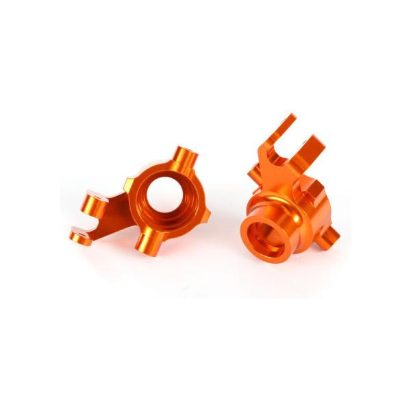 Traxxas tehlice predná hliníková oranžová (pár)