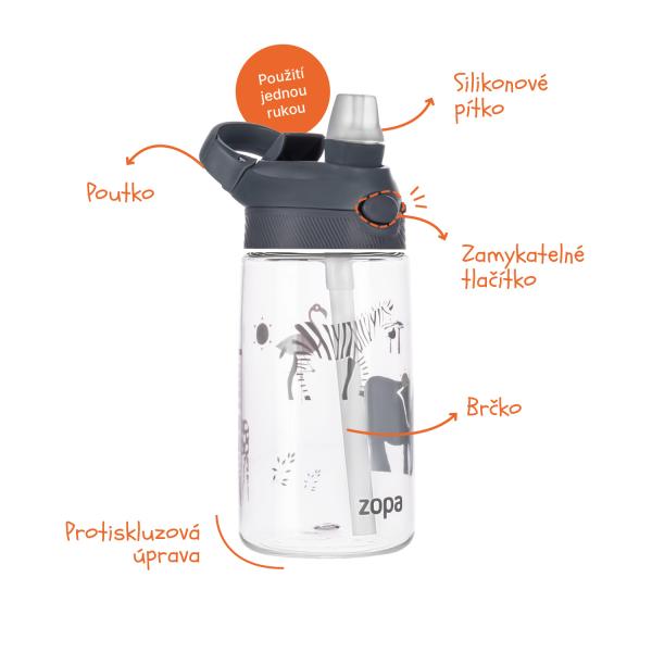 Láhev tritan sport 480 ml, Safari (obrázek 3)