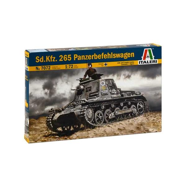 Model Kit military 7072 - SD. KFZ. 265 PANZERBEFEHLSWAGEN (1:72)